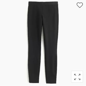 J CREW black Pixie pant with back zipper